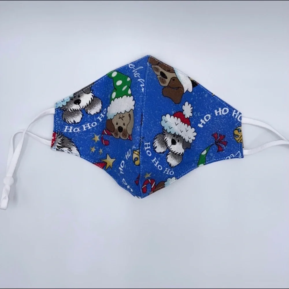 Handmade cozybeanz Holiday Kids Face Masks